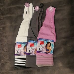 3 pack pullover bras